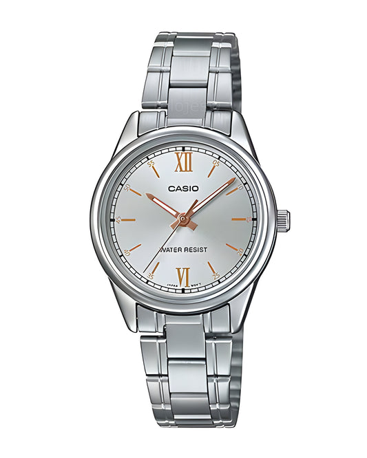 Reloj Casio Mujer Plateado LTP-V005D-7B2