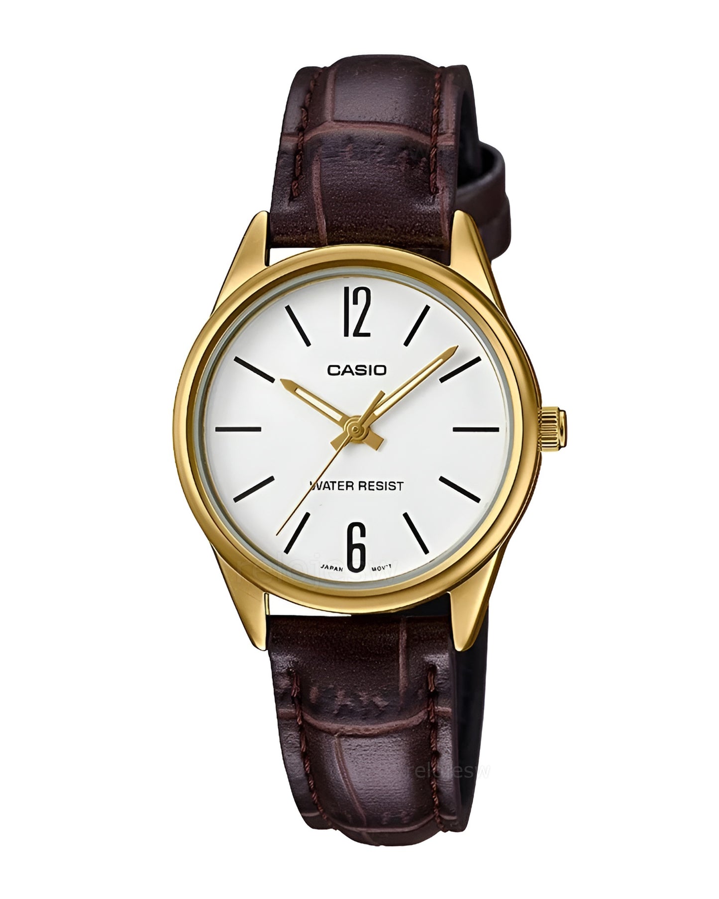Reloj Casio Mujer Original Marrón LTP-V005GL-7B