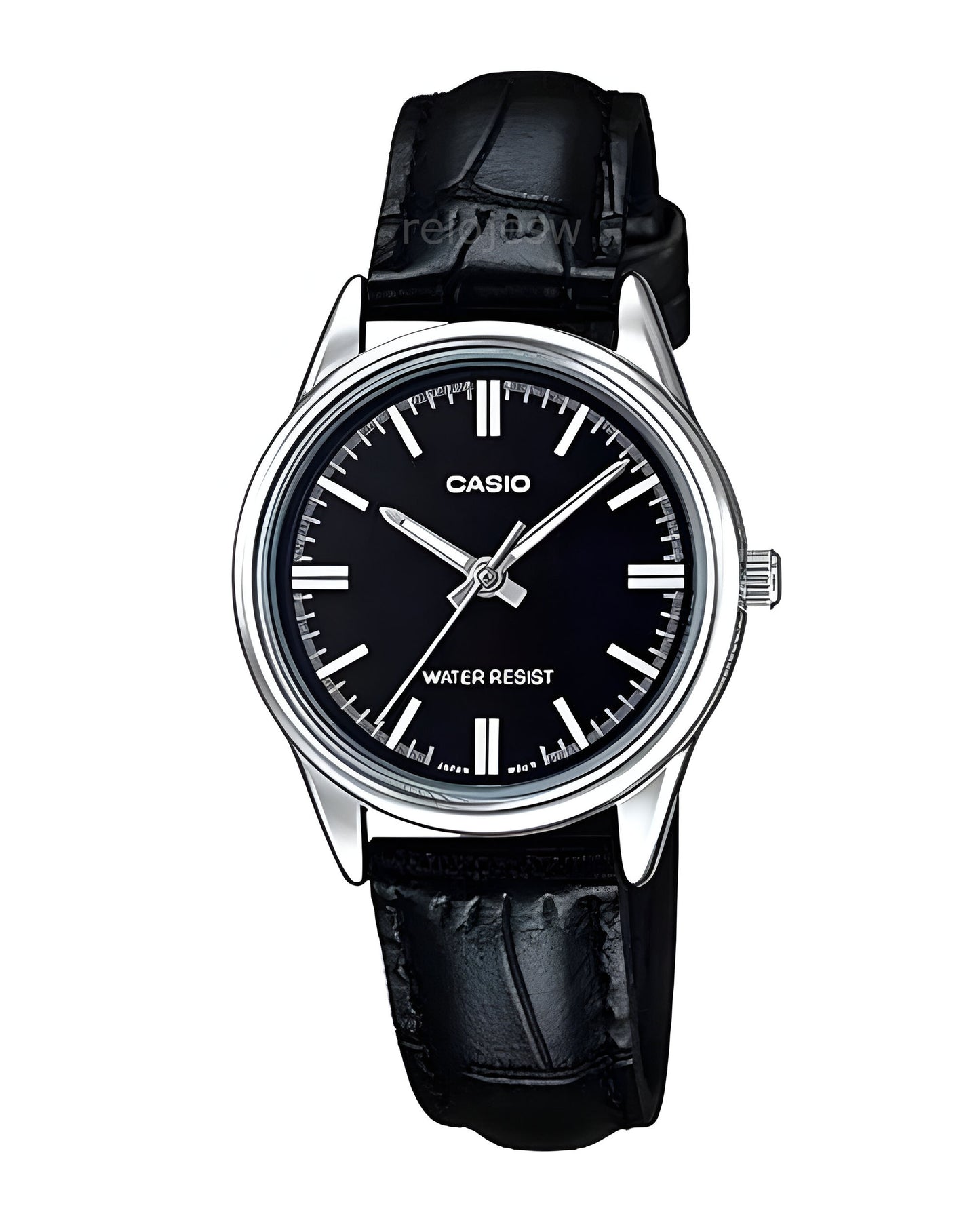 Reloj Casio Mujer Negro Plateado LTP-V005L-1A