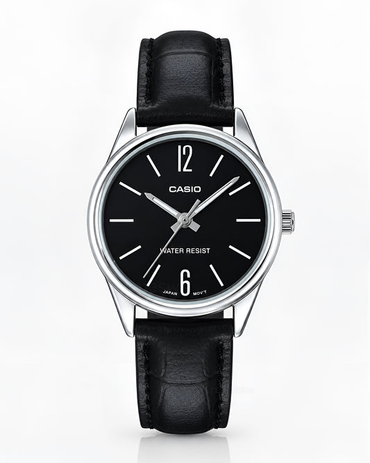 Reloj Casio Original Mujer Negro LTP-V005L-1B