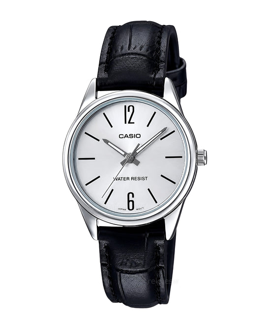 Reloj Casio Mujer Original Negro LTP-V005L-7B