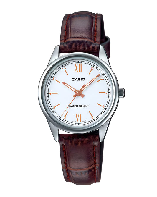 Reloj Casio Mujer Marrón LTP-V005L-7B3