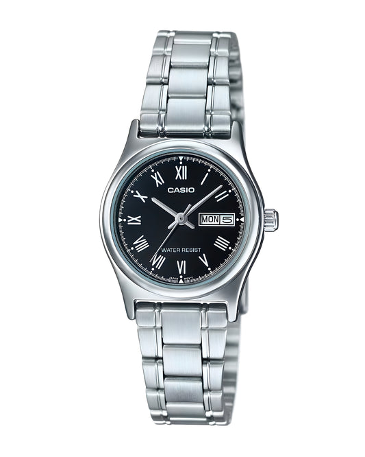 Reloj Casio Mujer Plateado LTP-V006D-1B