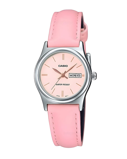 Reloj Casio Mujer Rosado LTP-V006L-4B