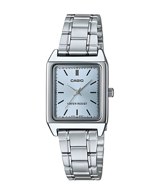 Reloj Casio Mujer Plateado LTP-V007D-2E