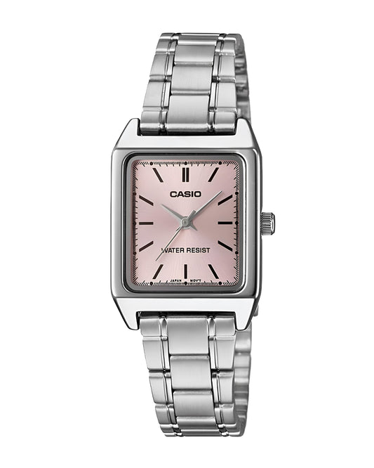 Reloj Casio Mujer Plateado LTP-V007D-4E