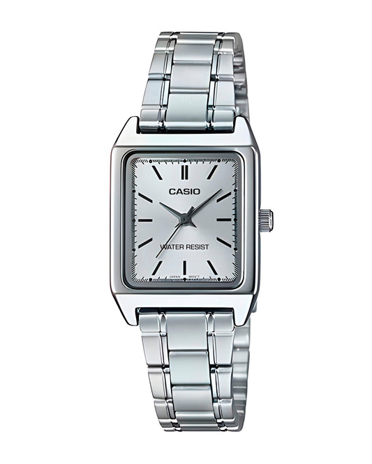 Reloj Casio Mujer Plateado LTP-V007D-7E