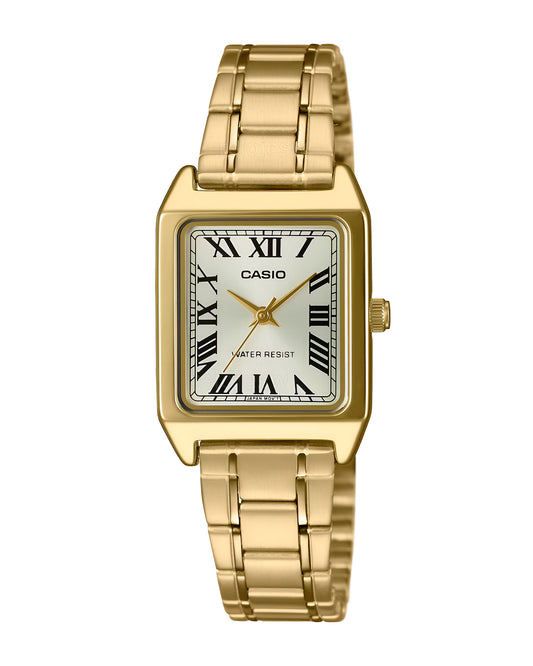 Reloj Casio Mujer Dorado LTP-V007G-9B