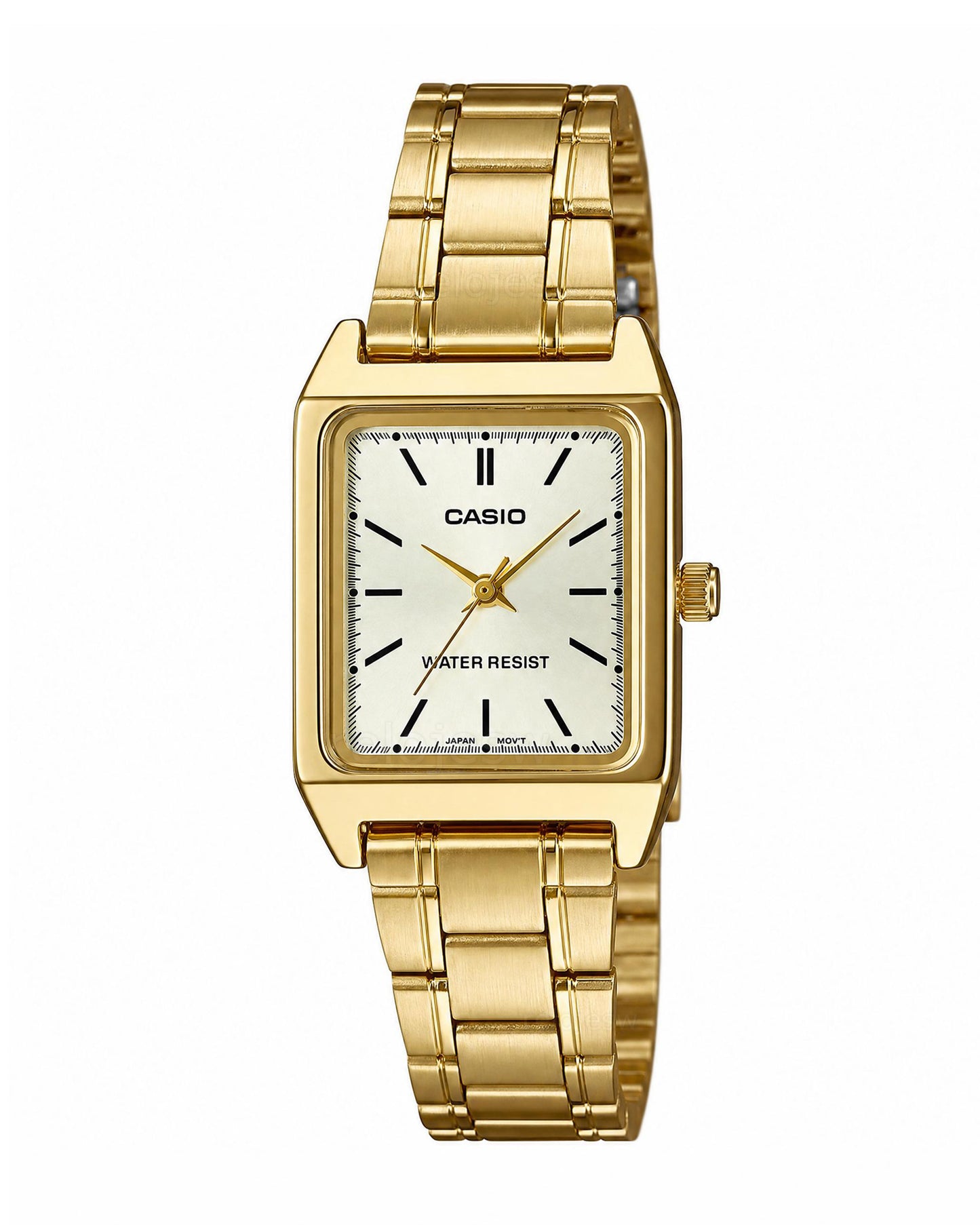 Reloj Casio Mujer Original Dorado LTP-V007G-9E