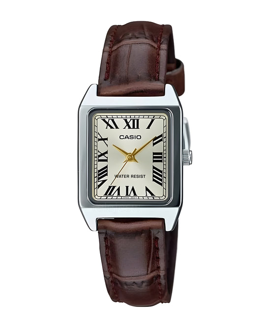 Reloj Casio Mujer Marrón LTP-V007L-9B