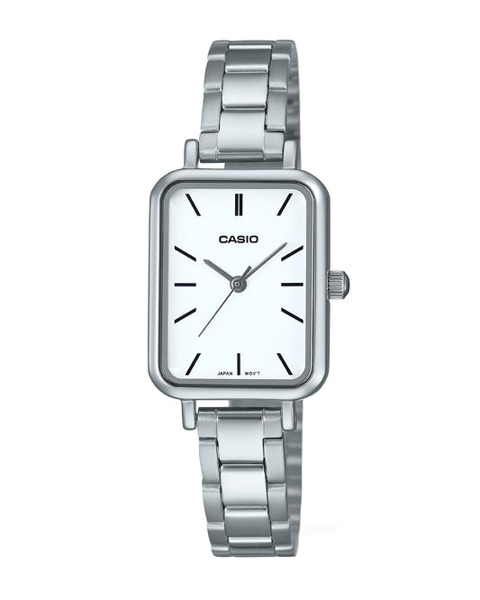 Reloj Casio Mujer Plateado LTP-V009D-7E
