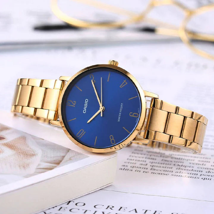 Reloj Casio Mujer Dorado LTP-VT01G-2B