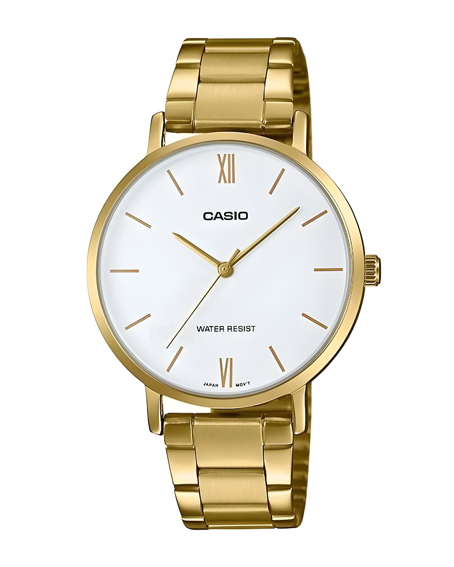 Reloj Casio Mujer Original Dorado LTP-VT01G-7B