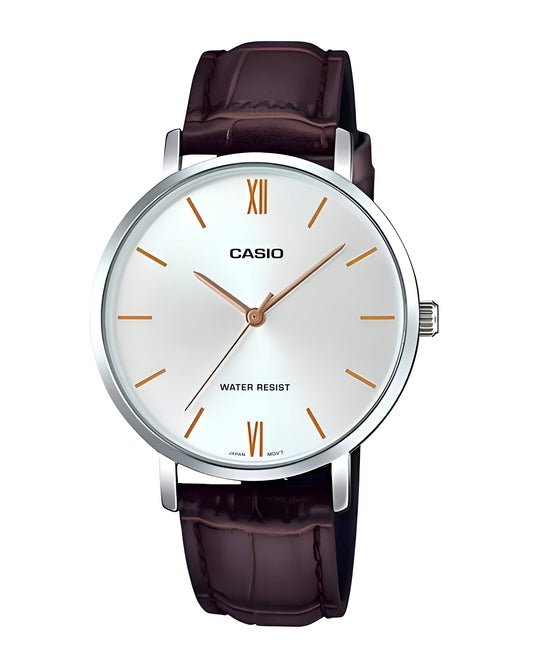 Reloj Casio Mujer Marrón LTP-VT01L-7B2