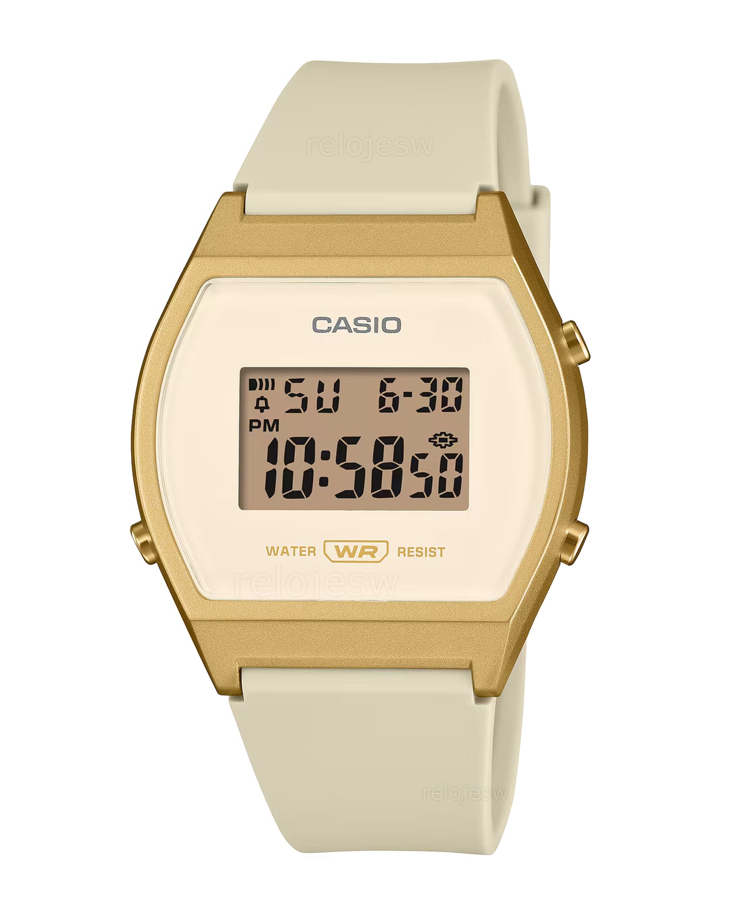 Reloj Casio Mujer Original Nude LW-204-9A