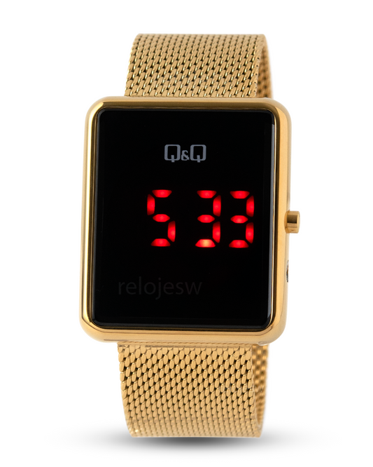 Reloj Q&Q Unisex Dorado M201J002Y