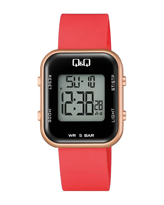 Reloj Q&Q Original Mujer Rojo M207J006Y