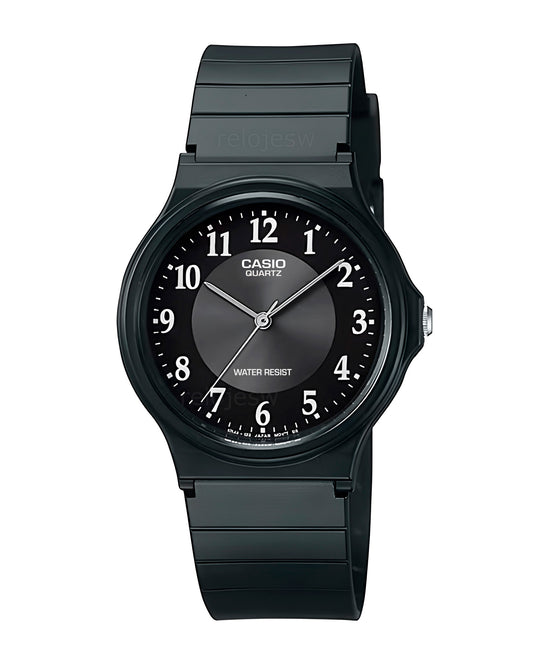 Reloj Casio Unisex Negro MQ-24-1B3L