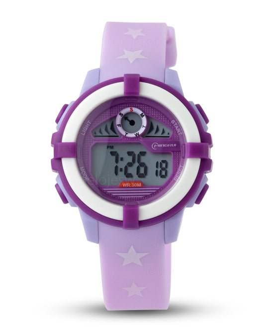 Reloj Mingrui Niño Morado MR8210L-MO