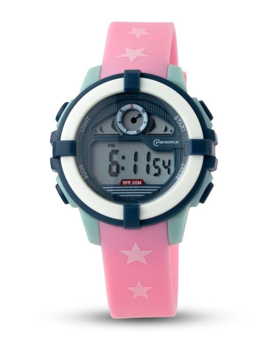 Reloj Mingrui Niño Rosado MR8210L-RS