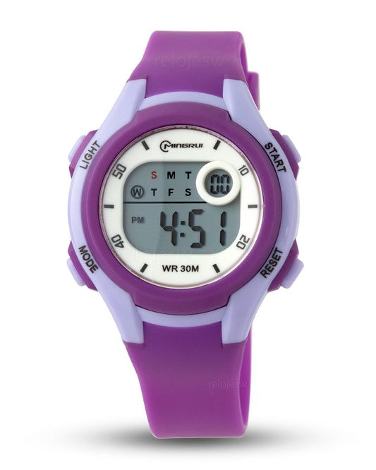 Reloj Mingrui Niño Morado MR8215L-MO