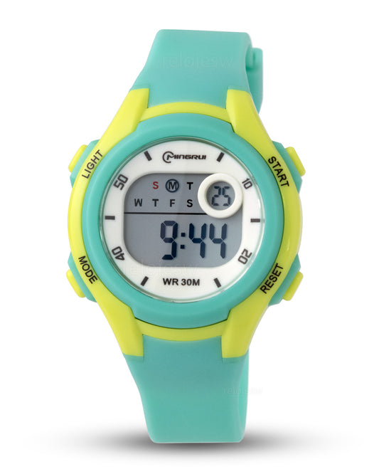 Reloj Mingrui Niño Verde MR8215L-VE