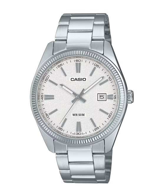 Reloj Casio Hombre Original Plateado MTP-1302DA-7AV