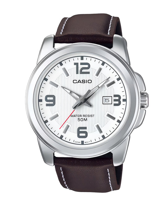 Reloj Casio Hombre Marrón MTP-1314L-7AV