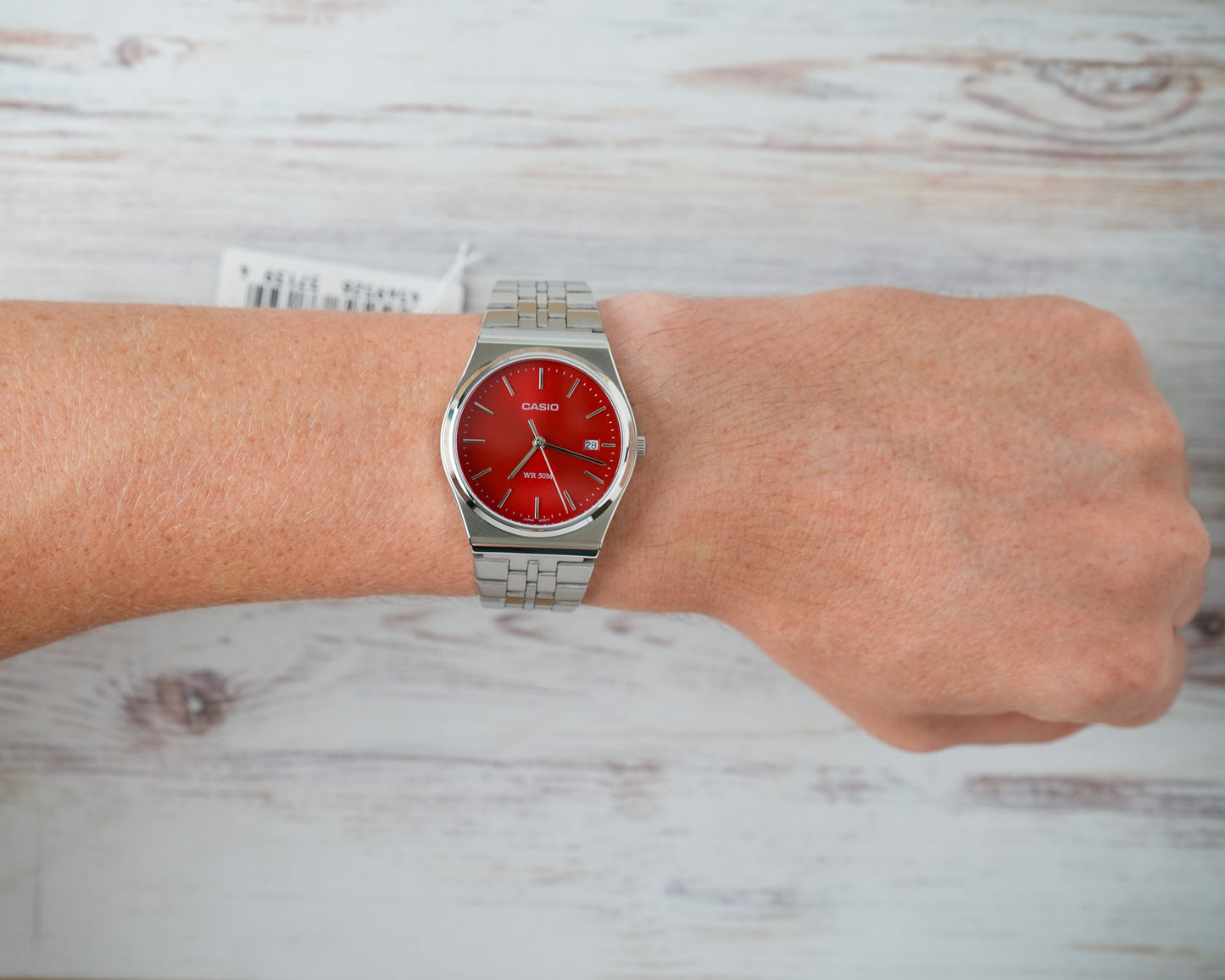 Reloj Casio Hombre Plateado MTP-B145D-4A2V