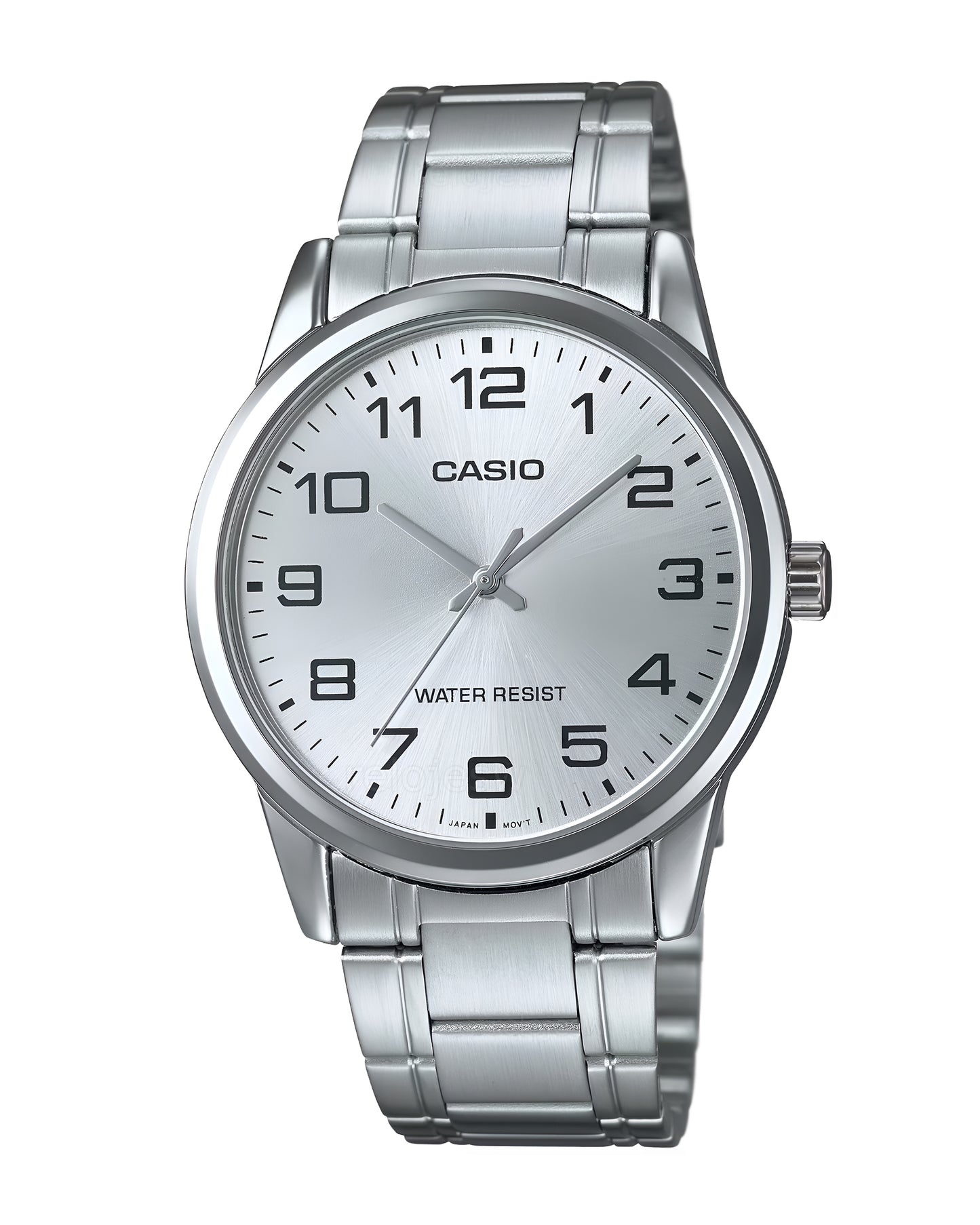Reloj Casio Hombre Original Plateado MTP-V001D-7B