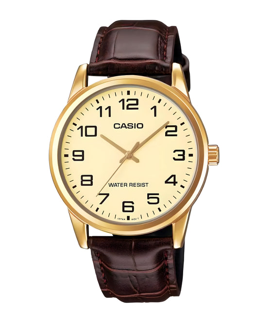 Reloj Casio Hombre Marrón MTP-V001GL-9B