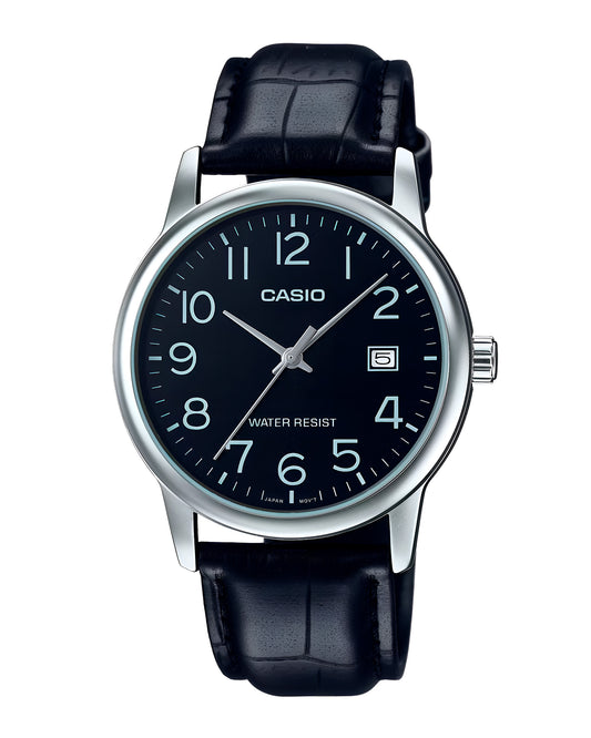 Reloj Casio Hombre Negro MTP-V002L-1B