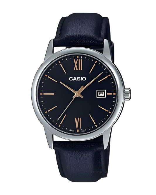 Reloj Casio Hombre Negro MTP-V002L-1B3