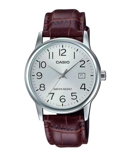 Reloj Casio Hombre Marrón MTP-V002L-7B2