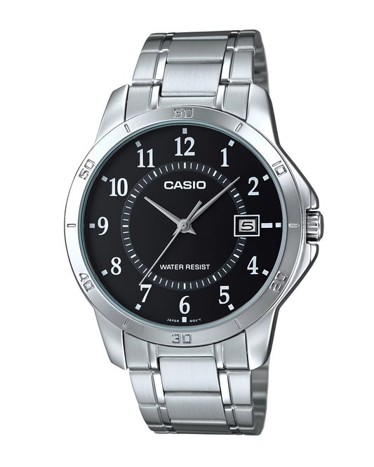 Reloj Casio Hombre Plateado MTP-V004D-1B