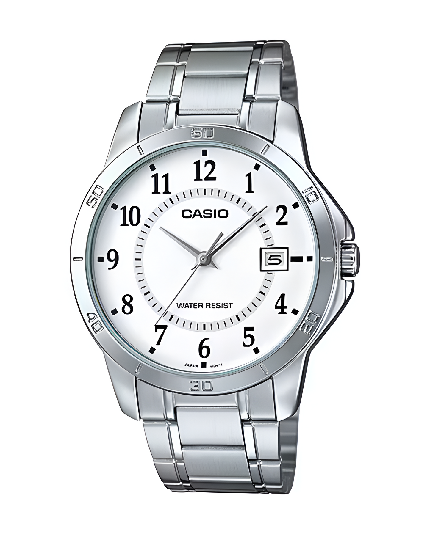 Reloj Casio Hombre Plateado MTP-V004D-7B