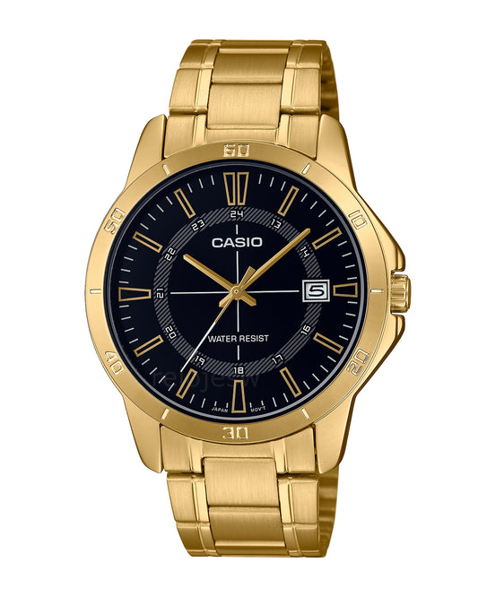 Reloj Casio Hombre Original Dorado MTP-V004G-1C