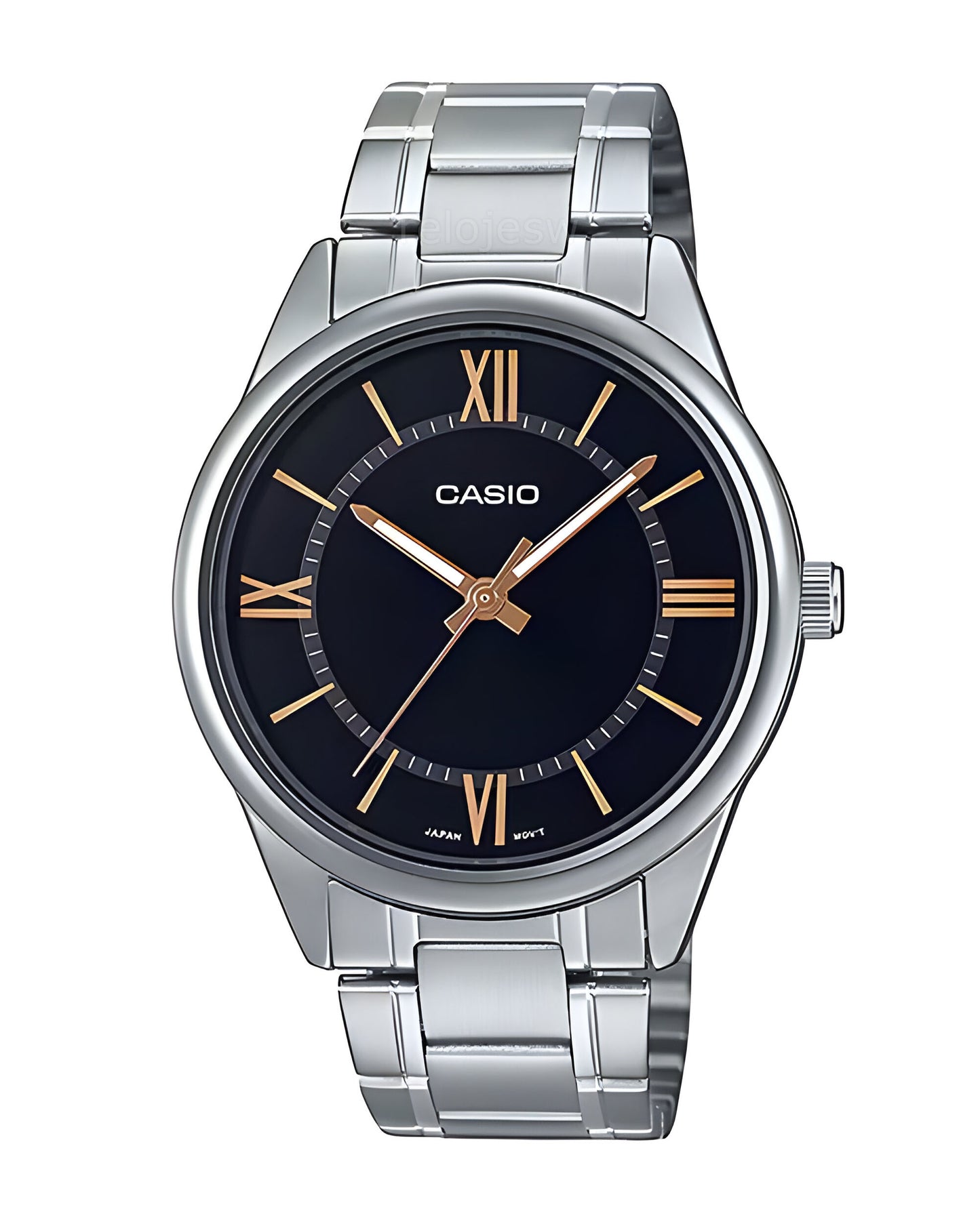 Reloj Casio Hombre Plateado MTP-V005D-1B5