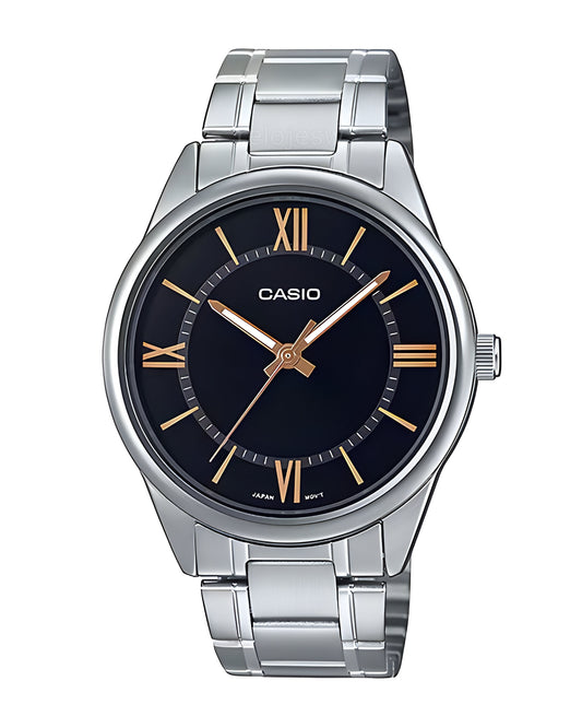 Reloj Casio Hombre Plateado MTP-V005D-1B5