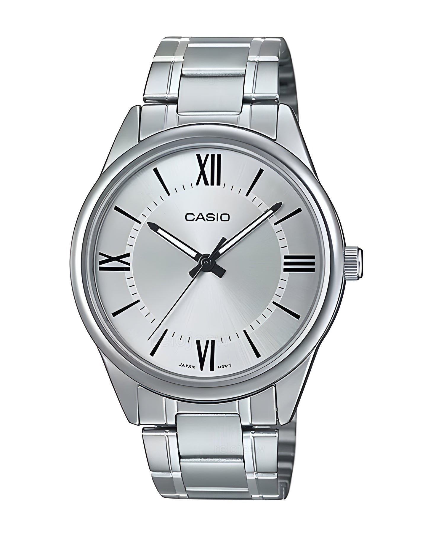 Reloj Casio Hombre Original Plateado MTP-V005D-7B5