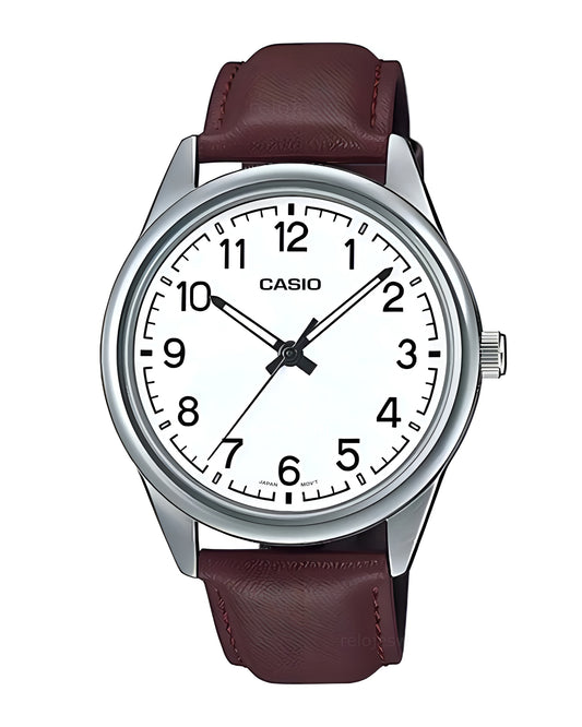 Reloj Casio Hombre Marrón MTP-V005L-7B4