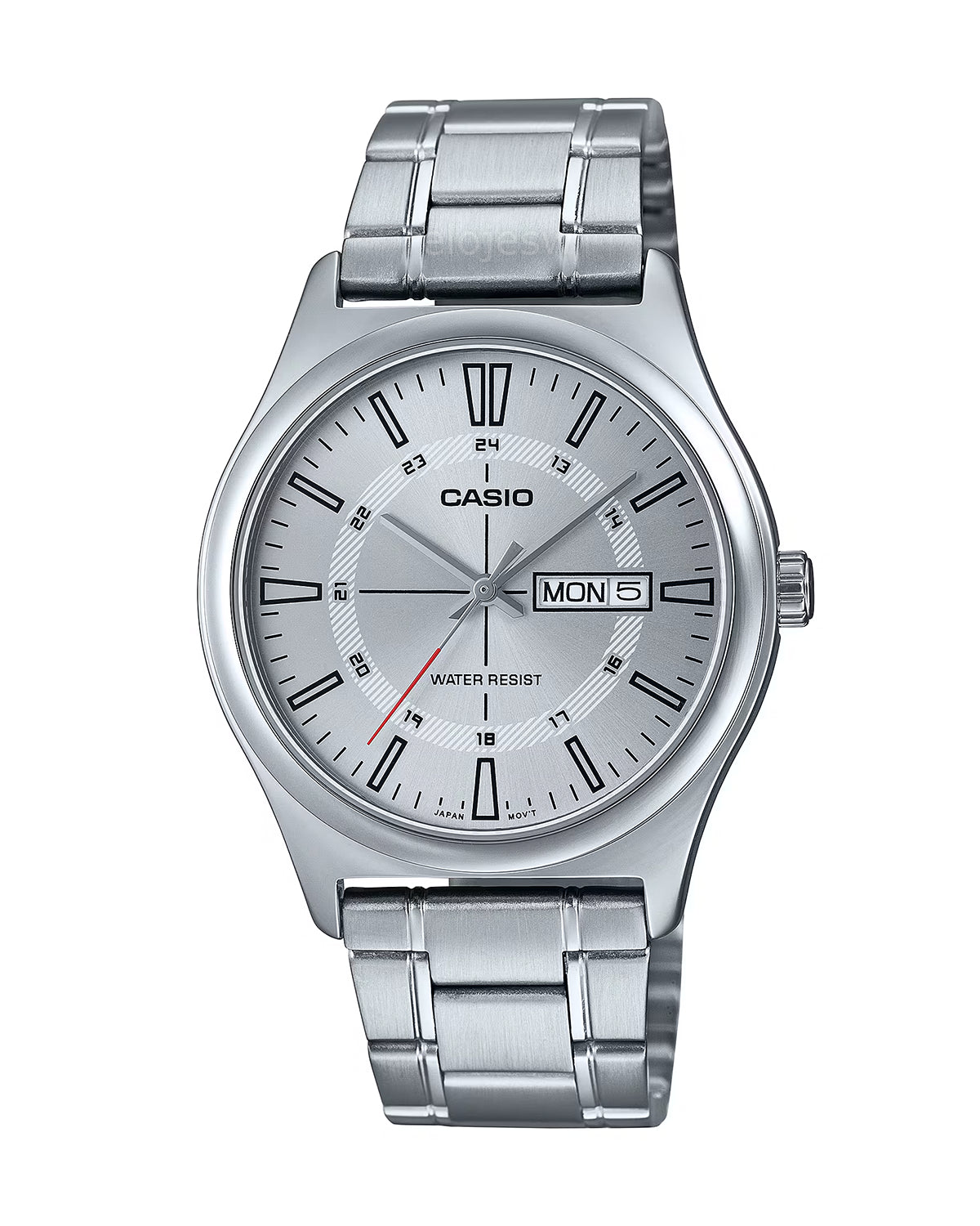 Reloj Casio Hombre Plateado MTP-V006D-7C