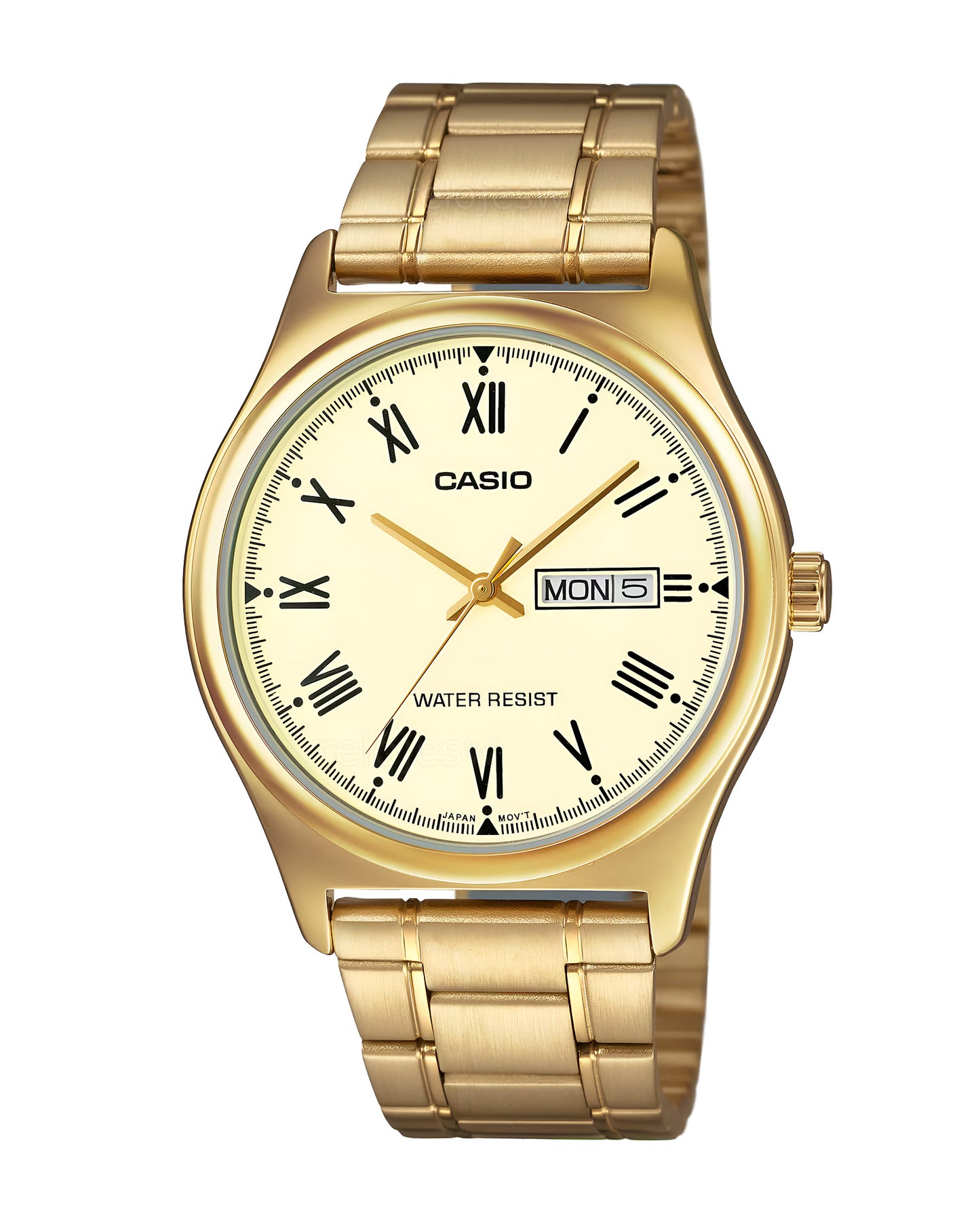 Reloj Casio Hombre Dorado MTP-V006G-9B
