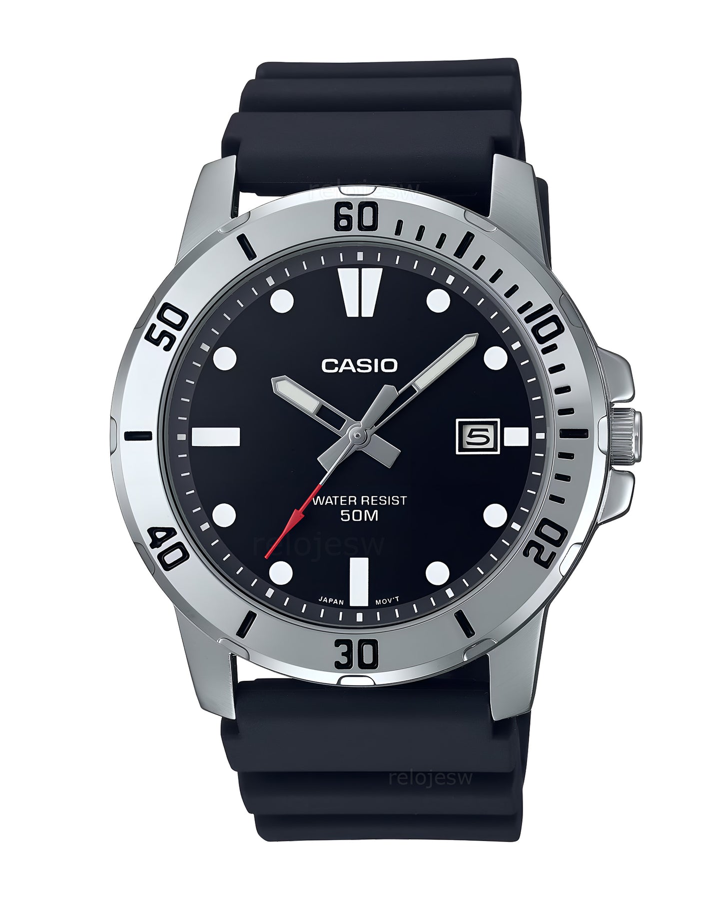 Reloj Casio Hombre Negro MTP-VD01-1EV