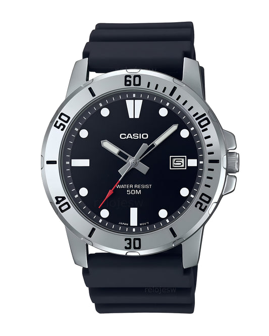 Reloj Casio Hombre Negro MTP-VD01-1EV