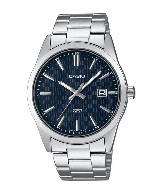 Reloj Casio Hombre Original Plateado MTP-VD03D-2A