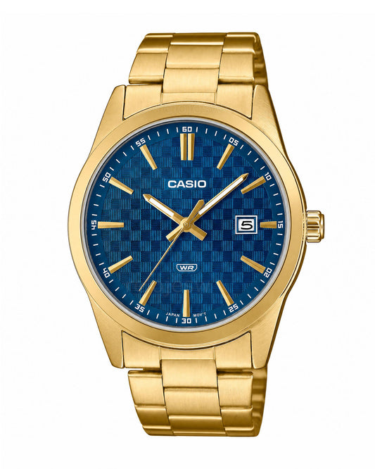 Reloj Casio Hombre Original Dorado MTP-VD03G-2A