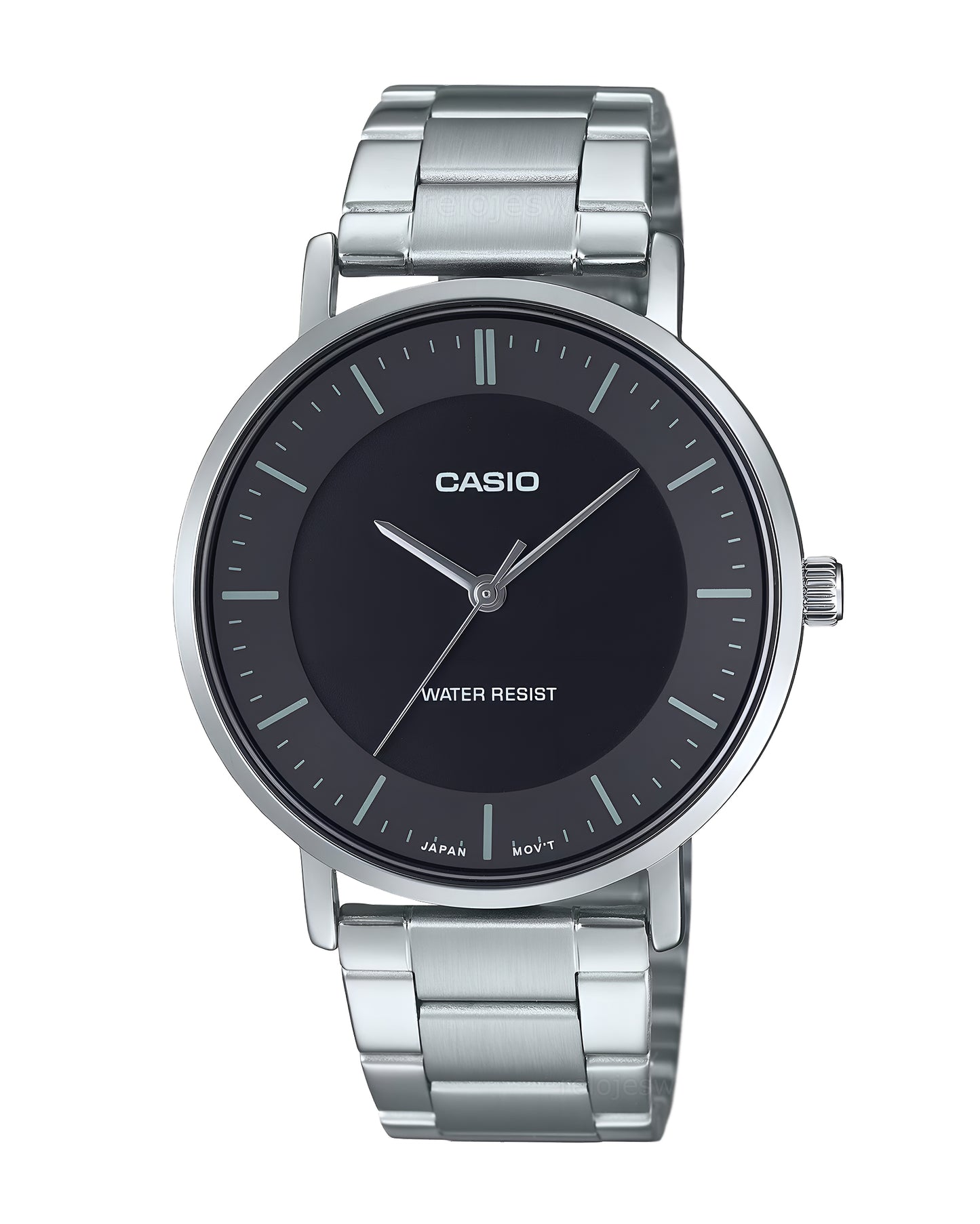 Reloj Casio Hombre Plateado MTP-VT04D-1E