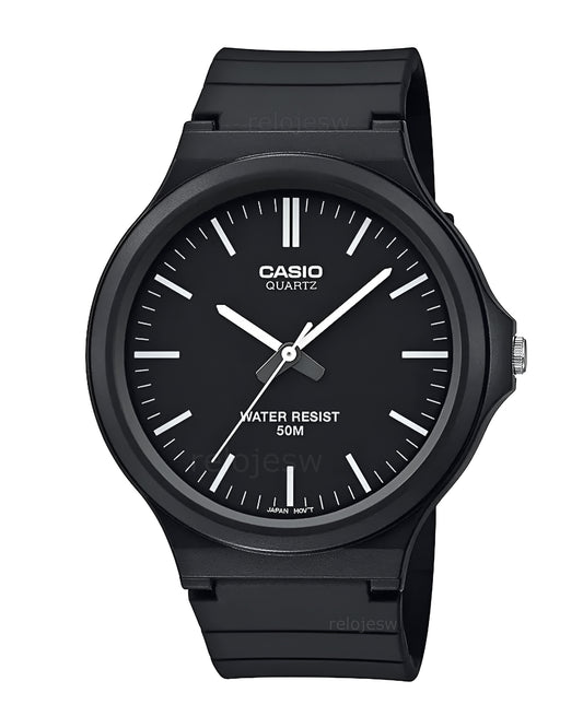 Reloj Casio Hombre Original Negro MW-240-1EV
