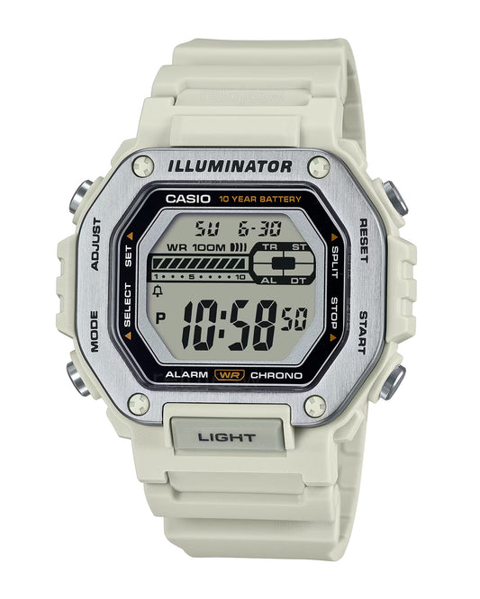 Reloj Casio Hombre Original Gris MWD-110H-8AV